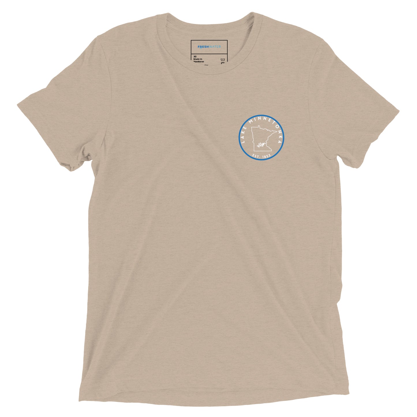 Lake Minnetonka Minnesota Freshwater SO BW Short sleeve t-shirt
