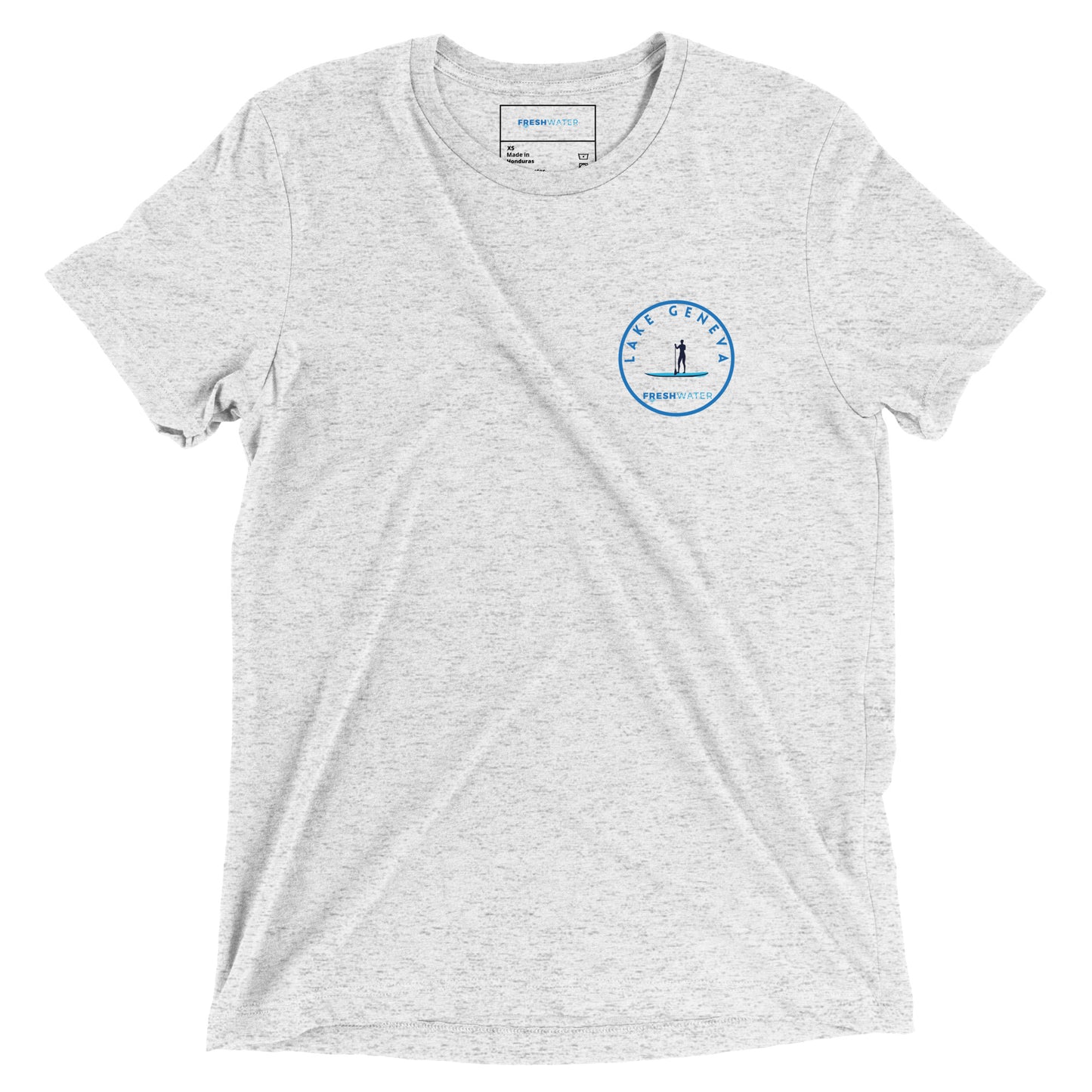 Lake Geneva Wisconsin Freshwater Paddle Short sleeve t-shirt