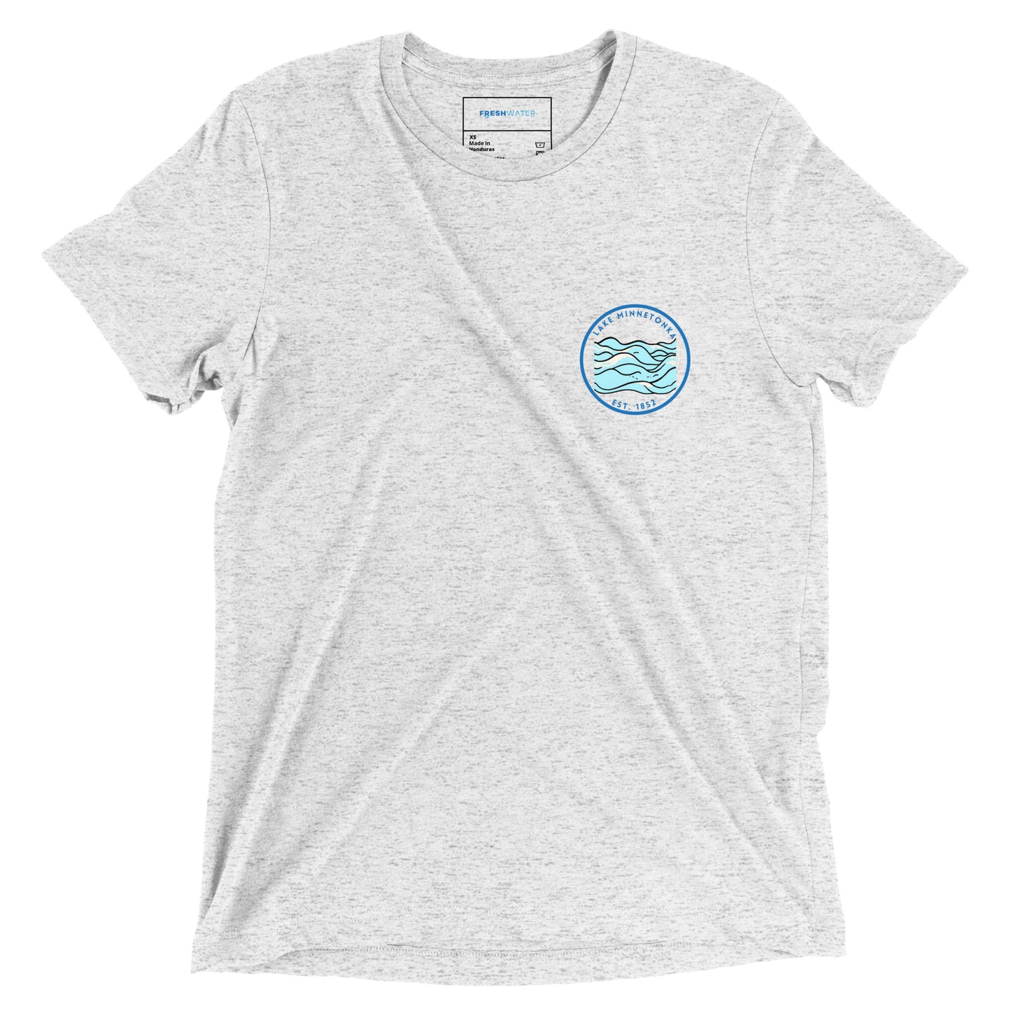 Lake Minnetonka Minnesota Freshwater Waves Short sleeve t-shirt