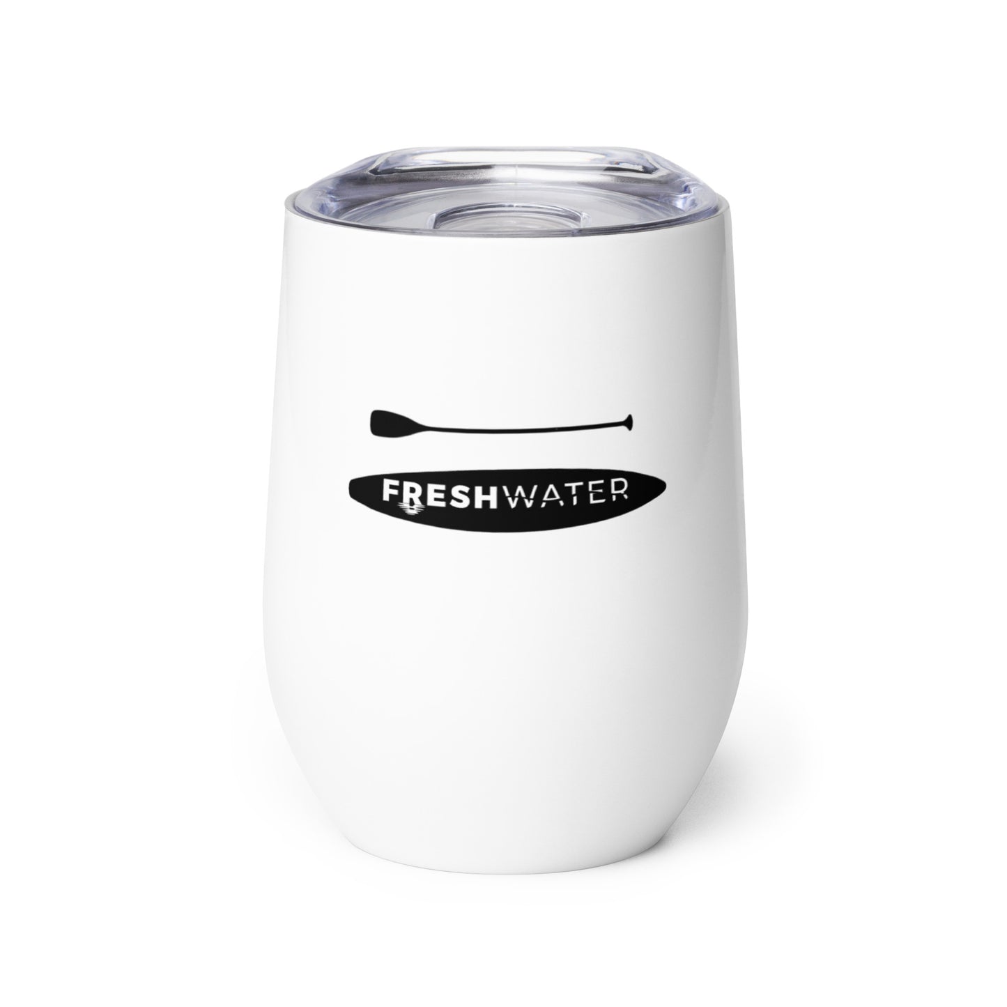 Fresh Paddling Wine tumbler