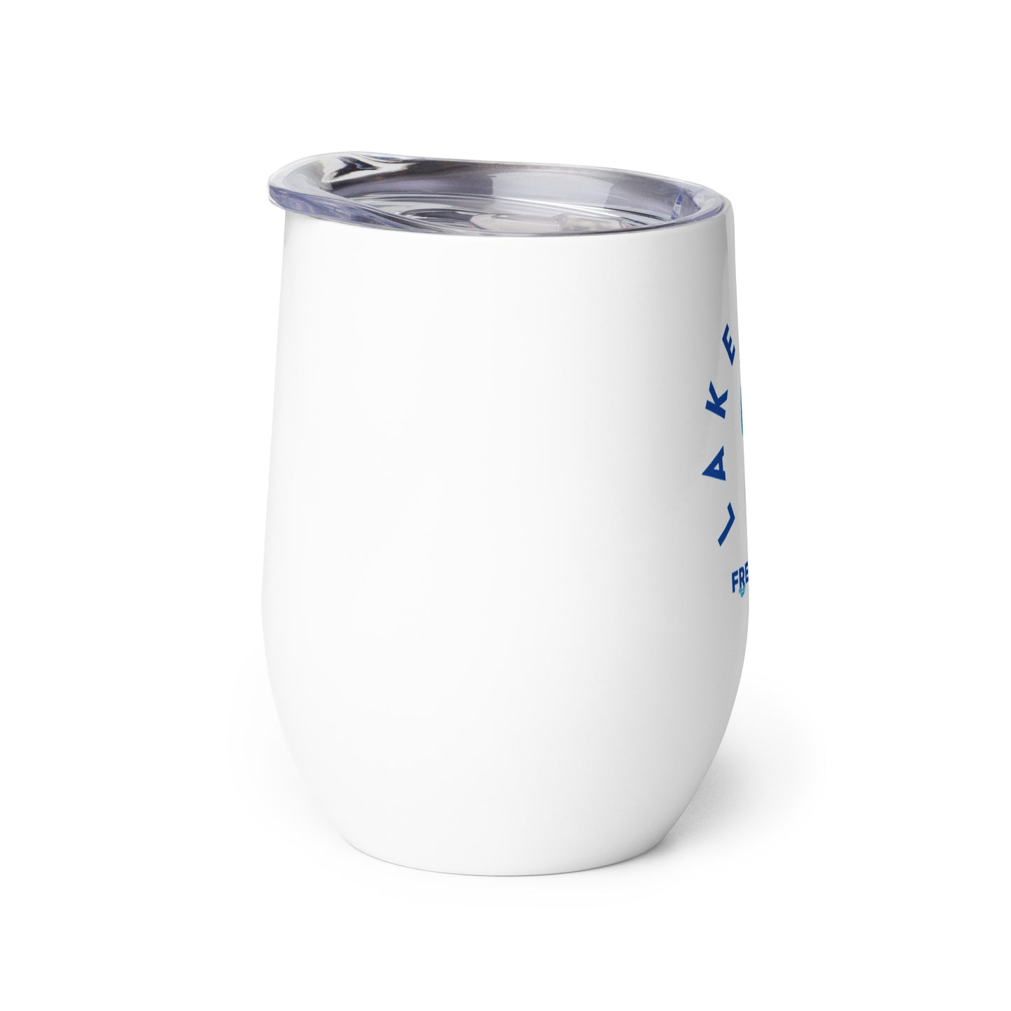 Lake Tahoe Freshwater Blue Wine tumbler
