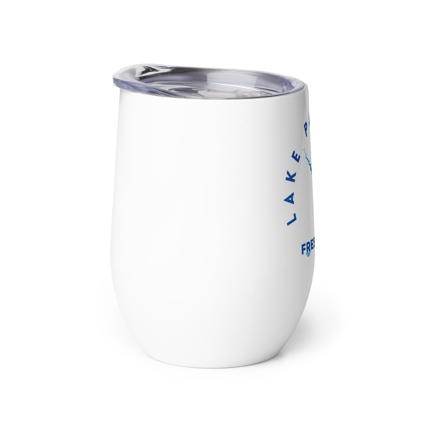 Lake Panorama Freshwater Blue Wine tumbler