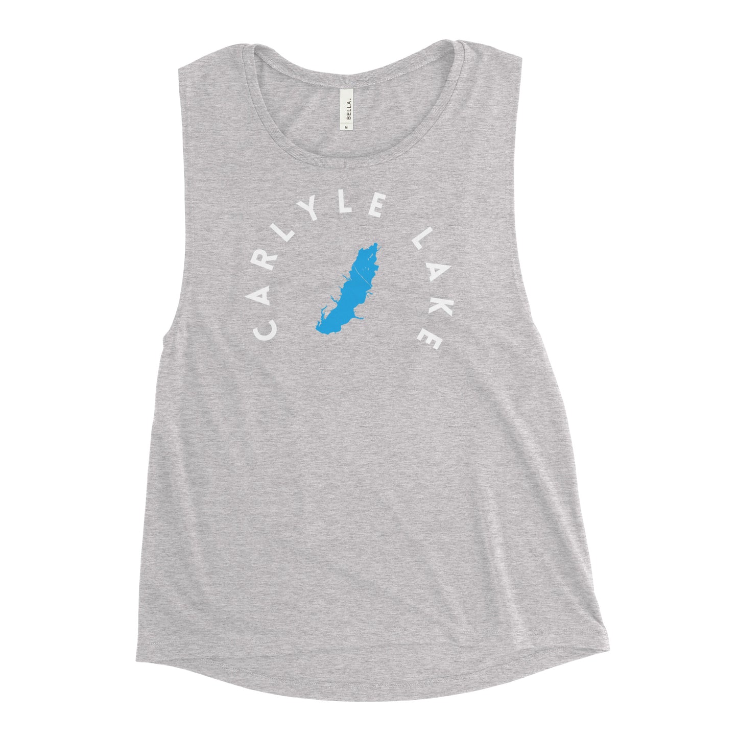 Carlyle Lake Illinois Freshwater WB Ladies’ Muscle Tank