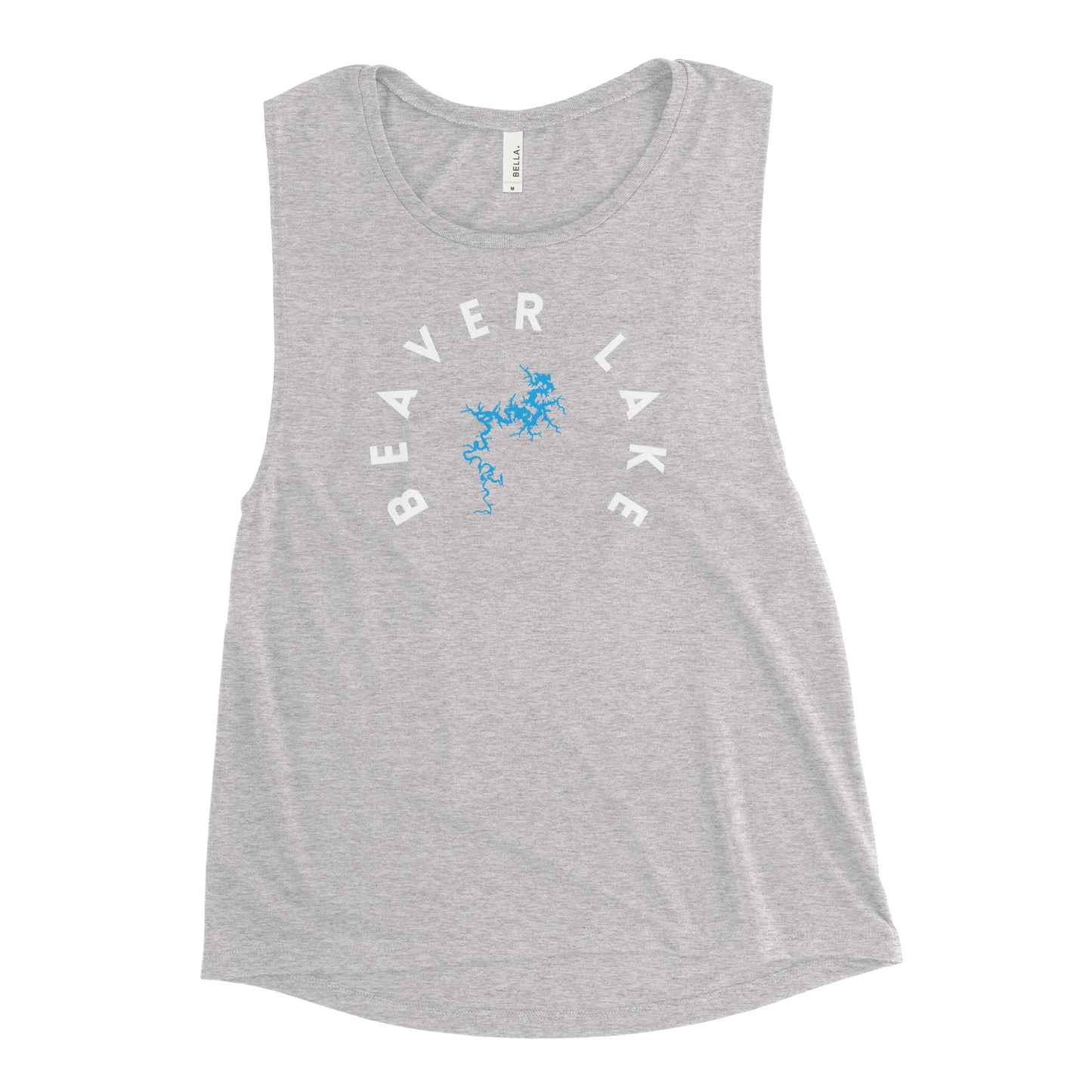 Beaver Lake Arkansas Freshwater WB Ladies’ Muscle Tank