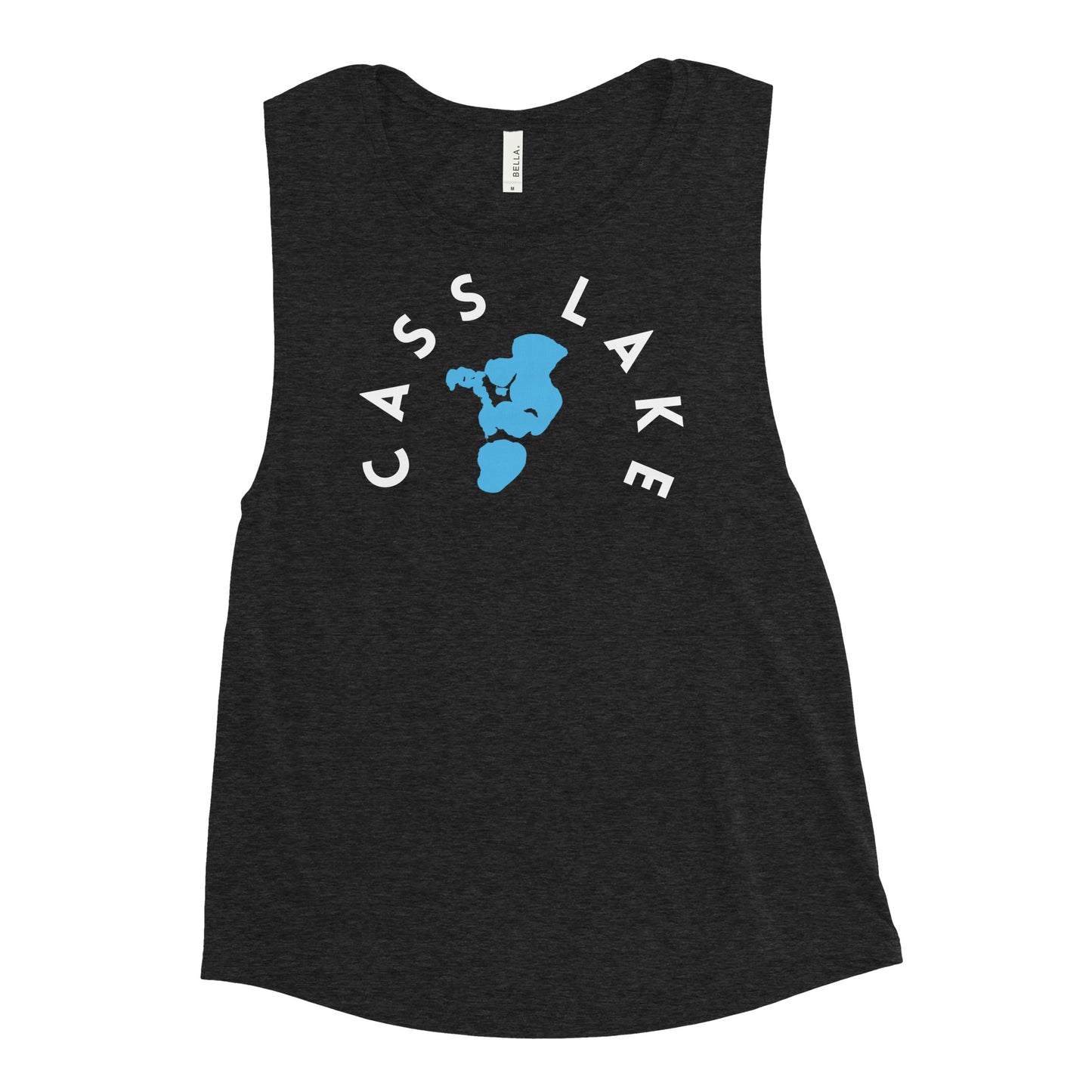 Cass Lake Minnesota Freshwater WB Ladies’ Muscle Tank