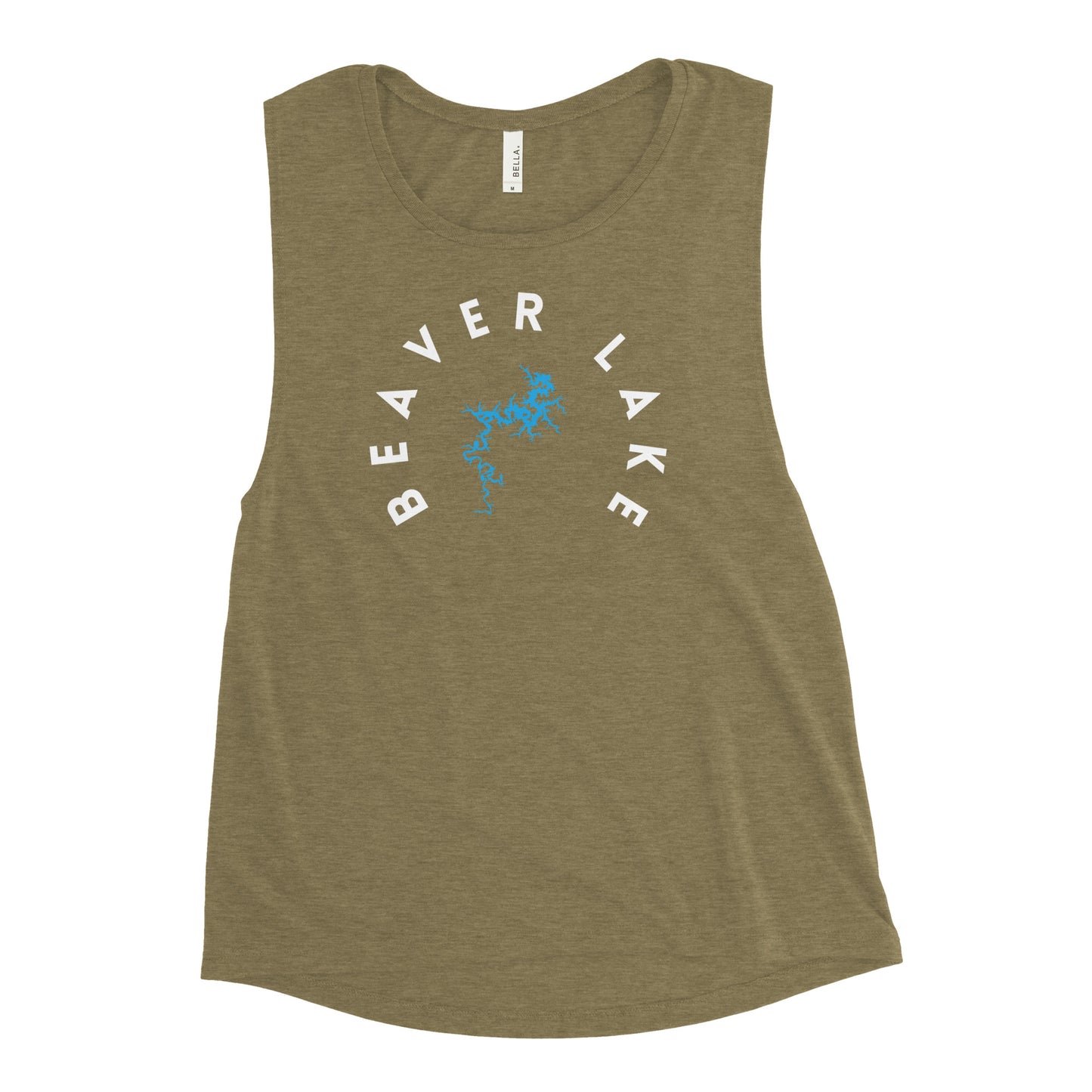 Beaver Lake Arkansas Freshwater WB Ladies’ Muscle Tank