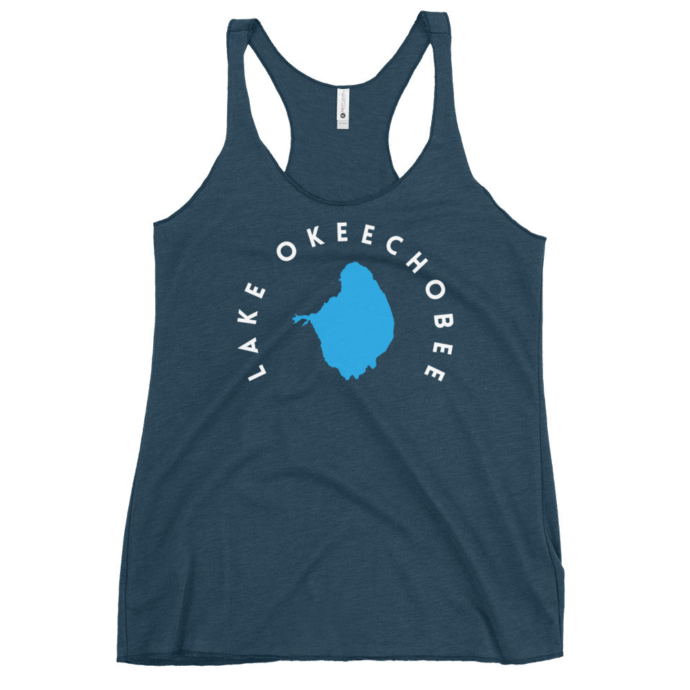 Lake Okeechobee Freshwater WB Women's Racerback Tank