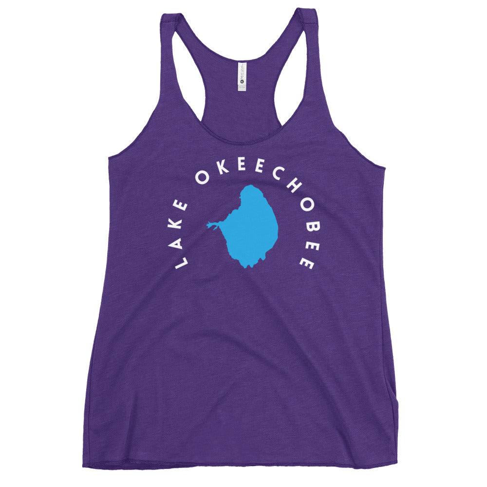 Lake Okeechobee Freshwater WB Women's Racerback Tank