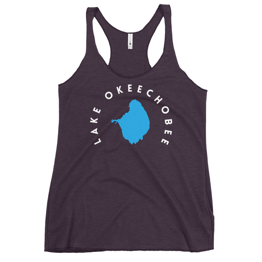 Lake Okeechobee Freshwater WB Women's Racerback Tank