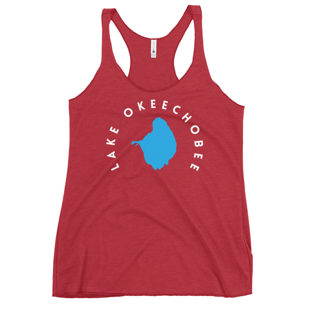 Lake Okeechobee Freshwater WB Women's Racerback Tank