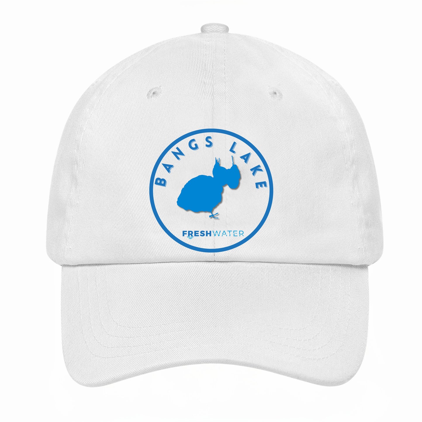Bangs Lake premium Dad hat