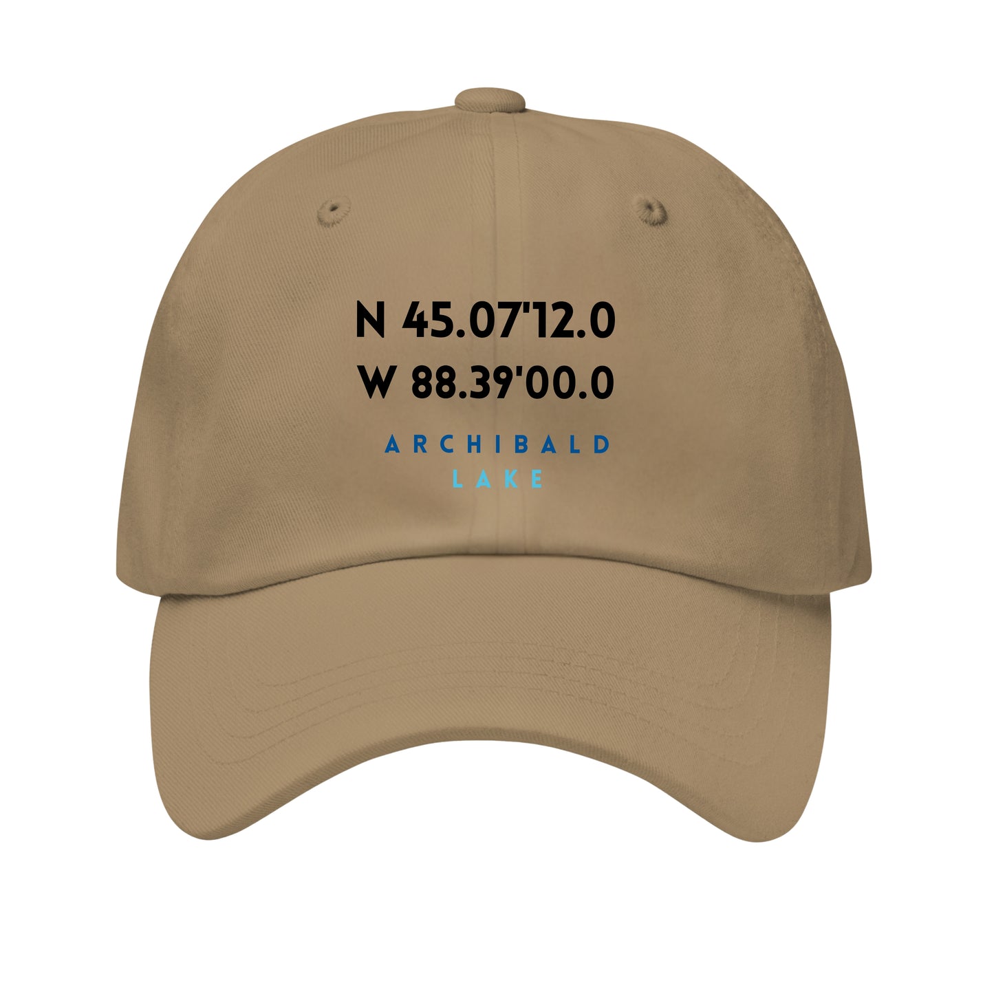 Archibald Lake premium Dad hat