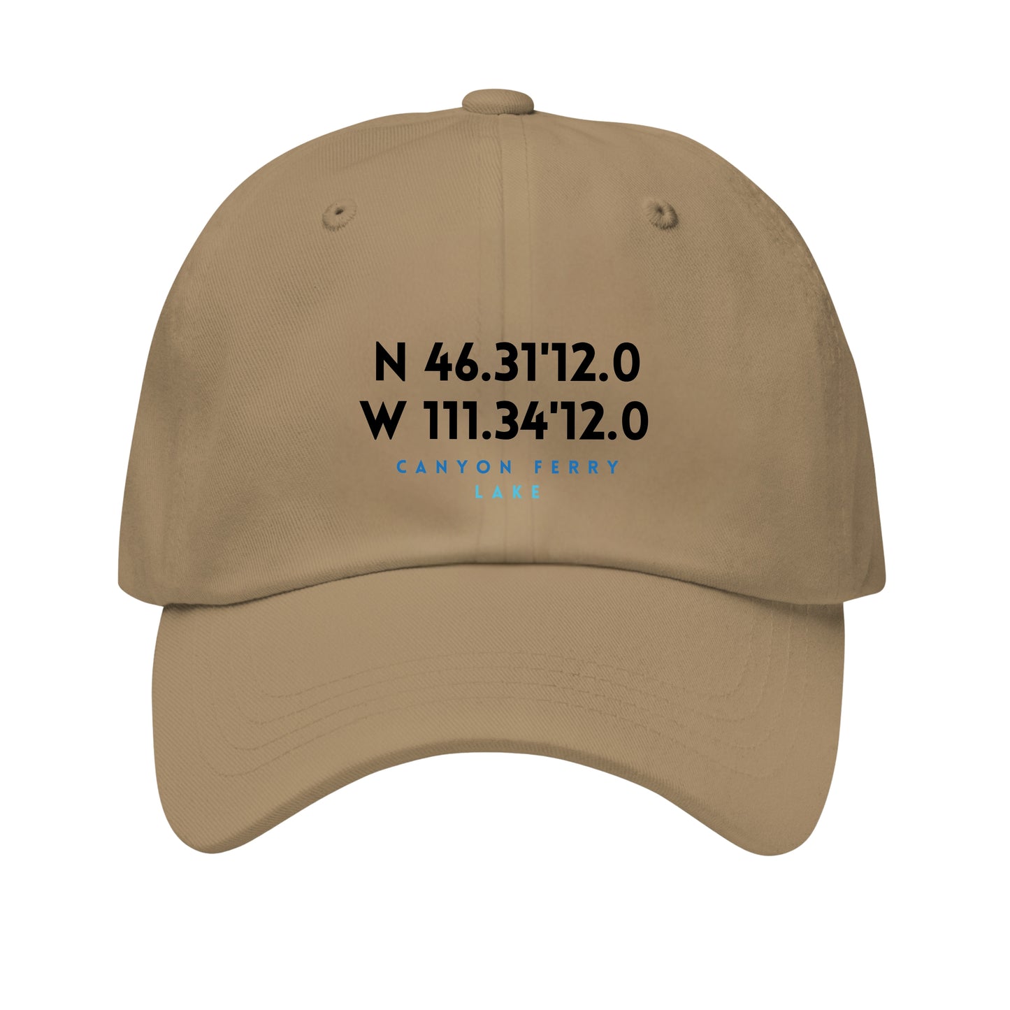 Canyon Ferry Lake premium Dad hat