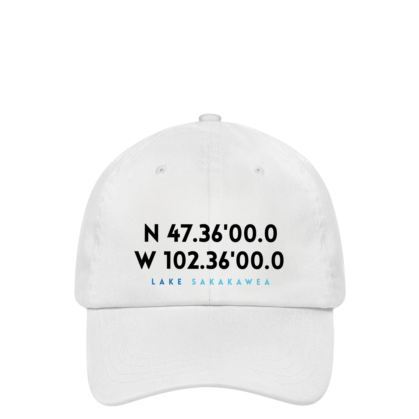 Lake Sakakawea premium Dad hat