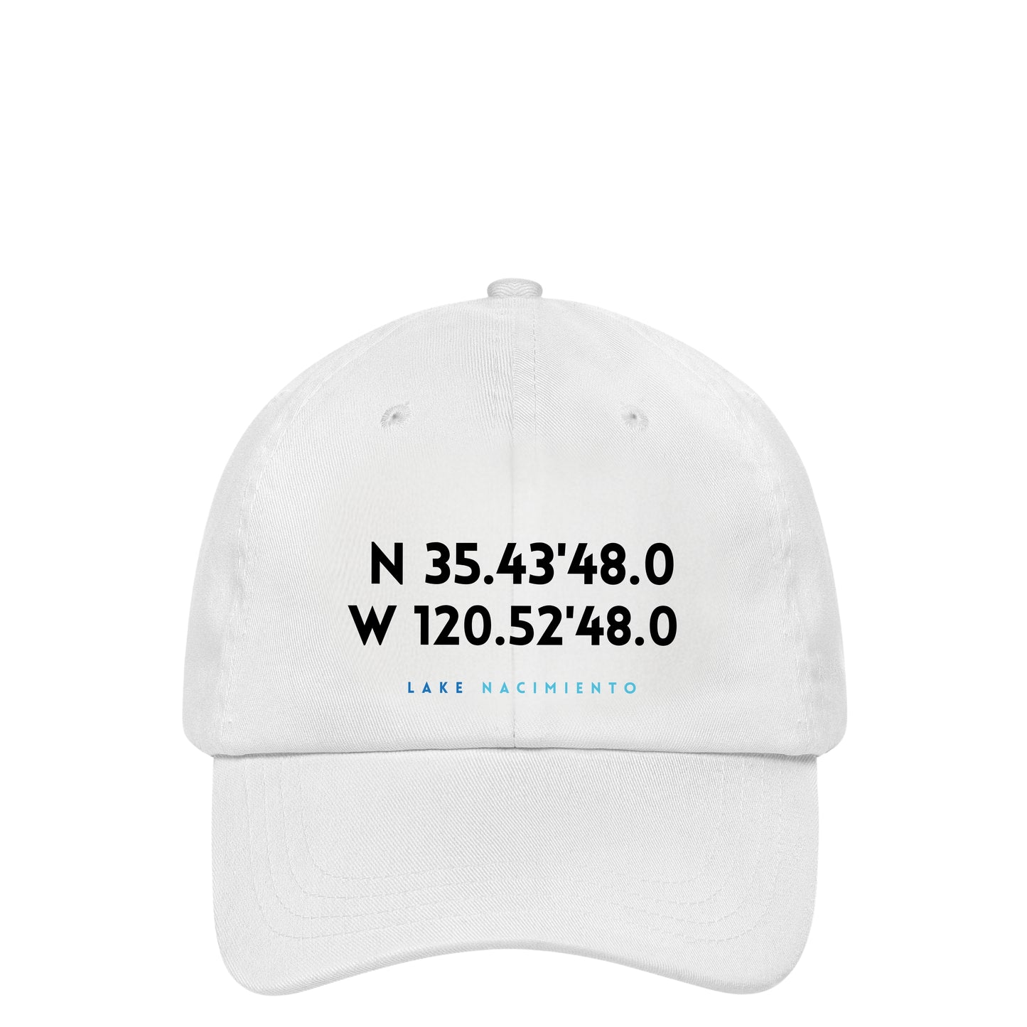 Lake Nacimiento premium Dad hat