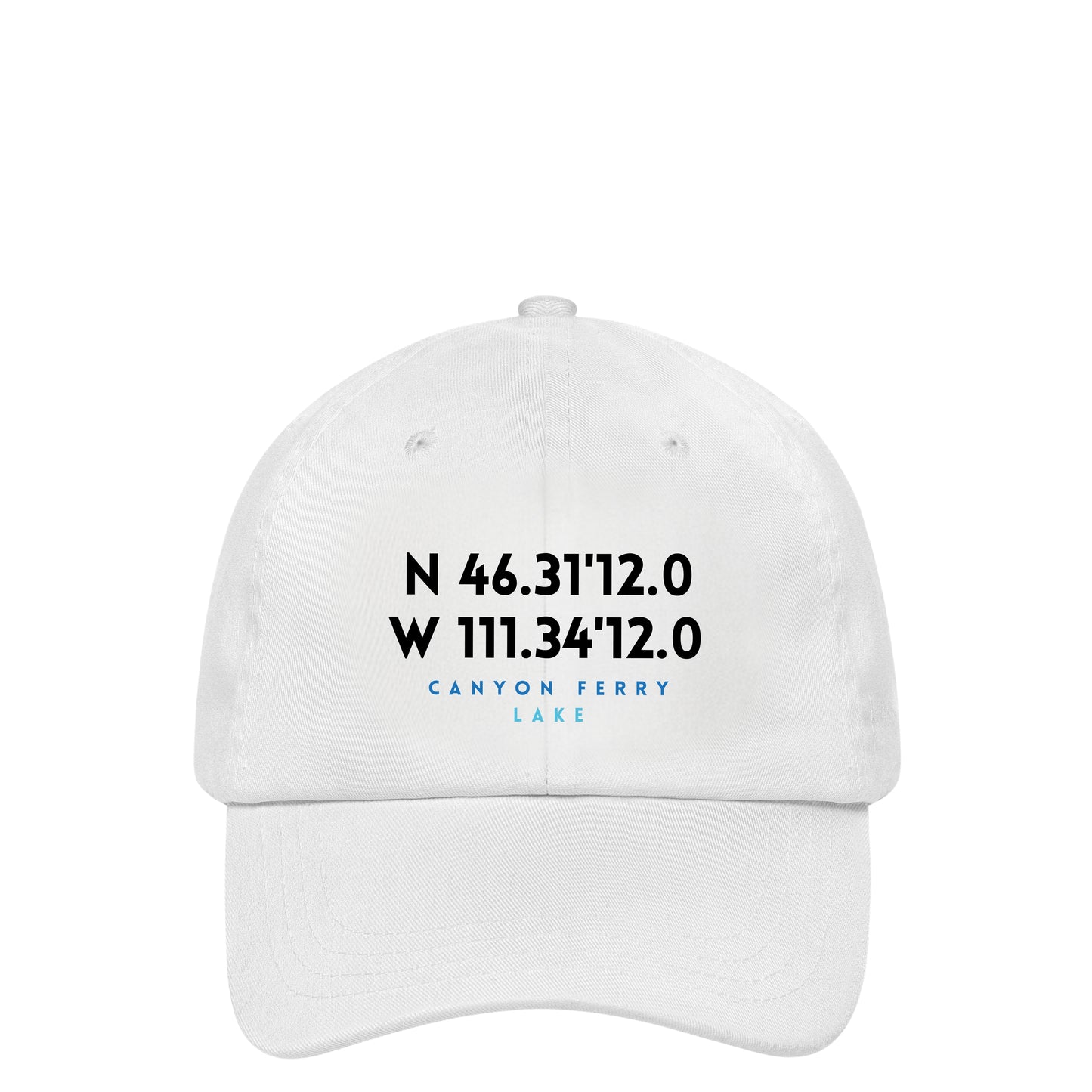 Canyon Ferry Lake premium Dad hat
