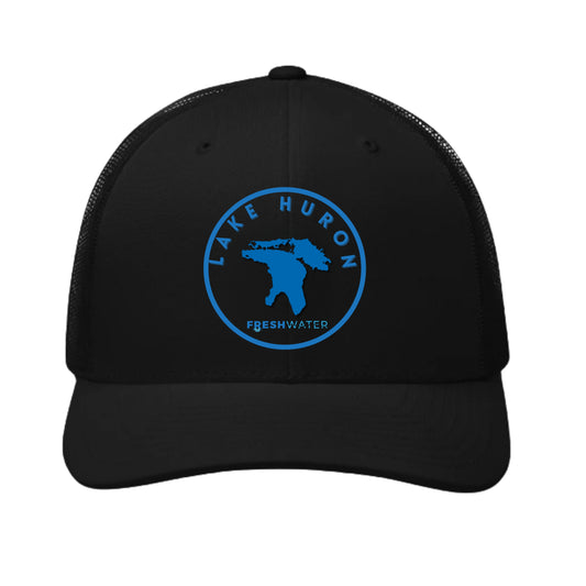 Lake Huron Premium Trucker Cap