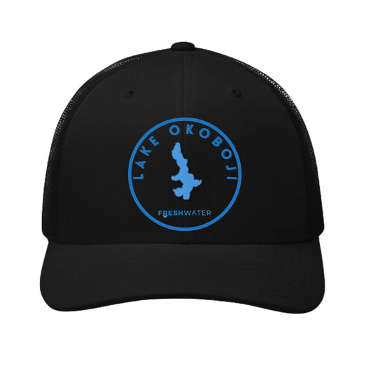 Lake Okoboji Premium Trucker Cap
