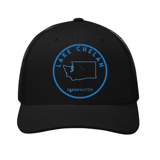 Lake Chelan Premium Trucker Cap