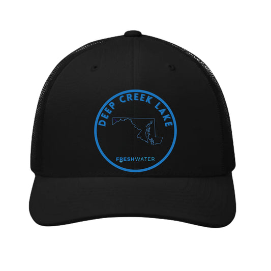 Deep Creek Lake Premium Trucker Cap