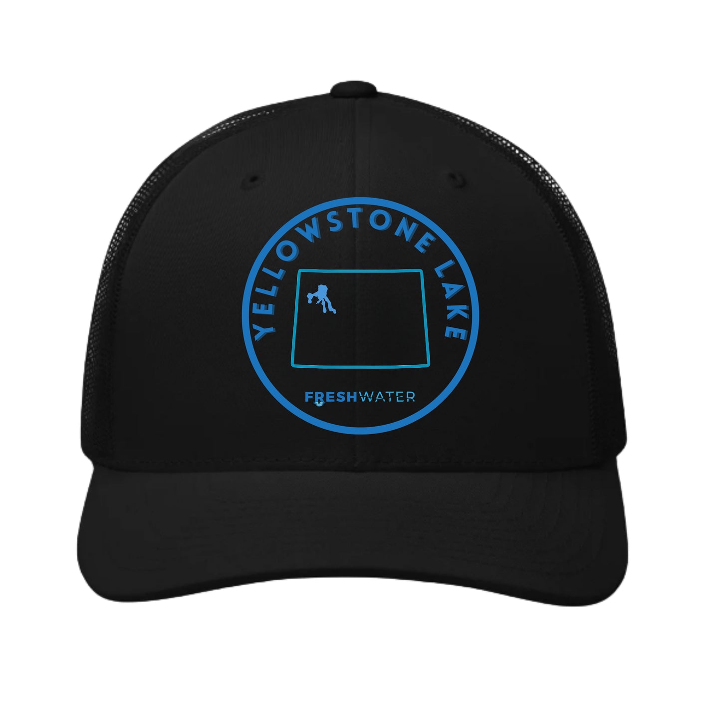 Yellowstone Lake Premium Trucker Cap