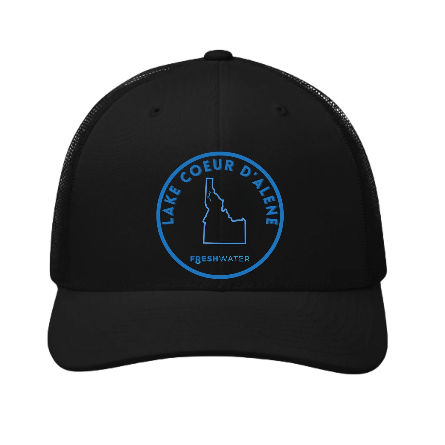 Flathead Lake Premium Trucker Cap