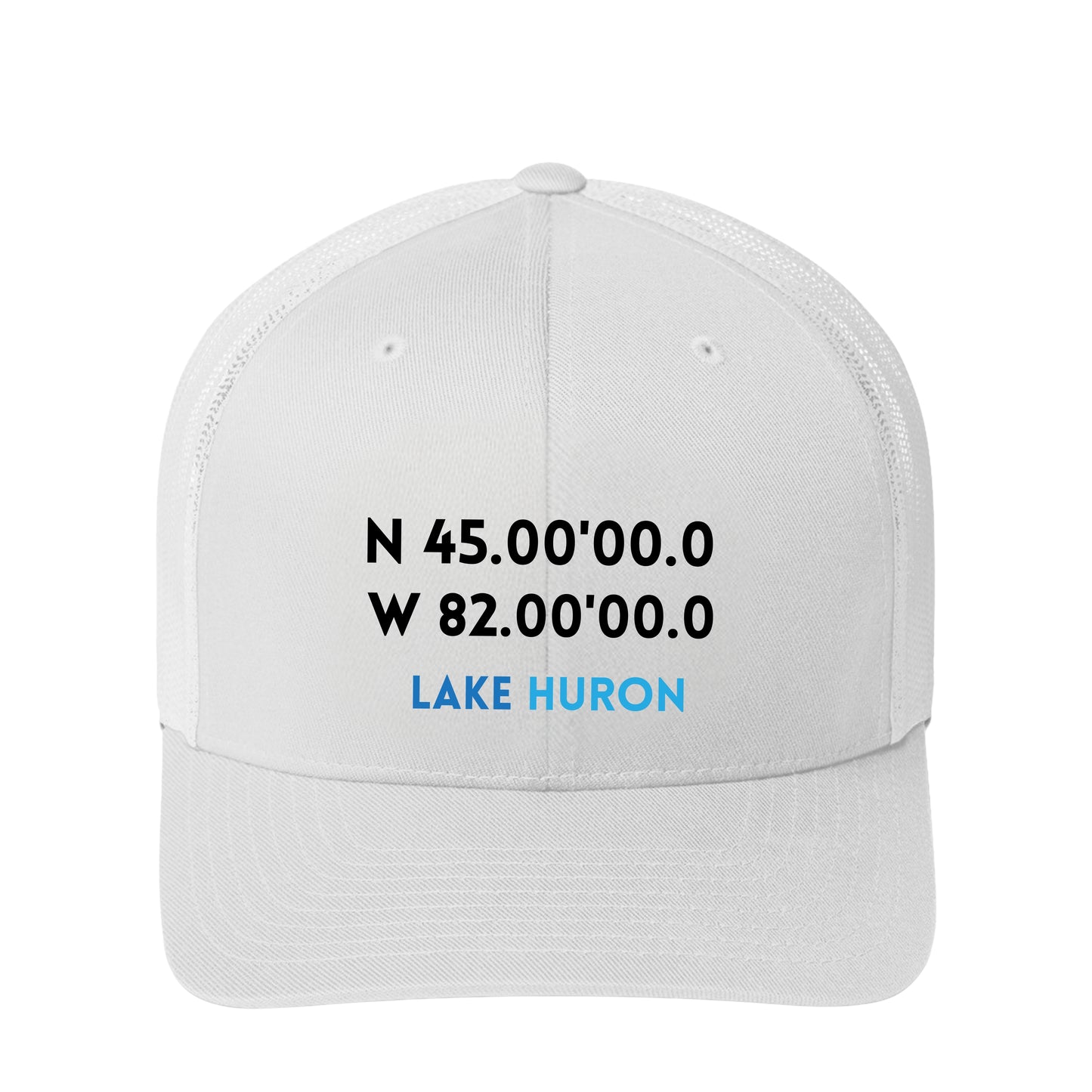 Lake Huron Premium Trucker Cap