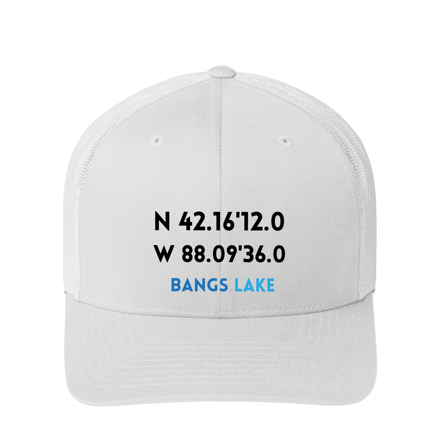 Bangs Lake Premium Trucker Cap