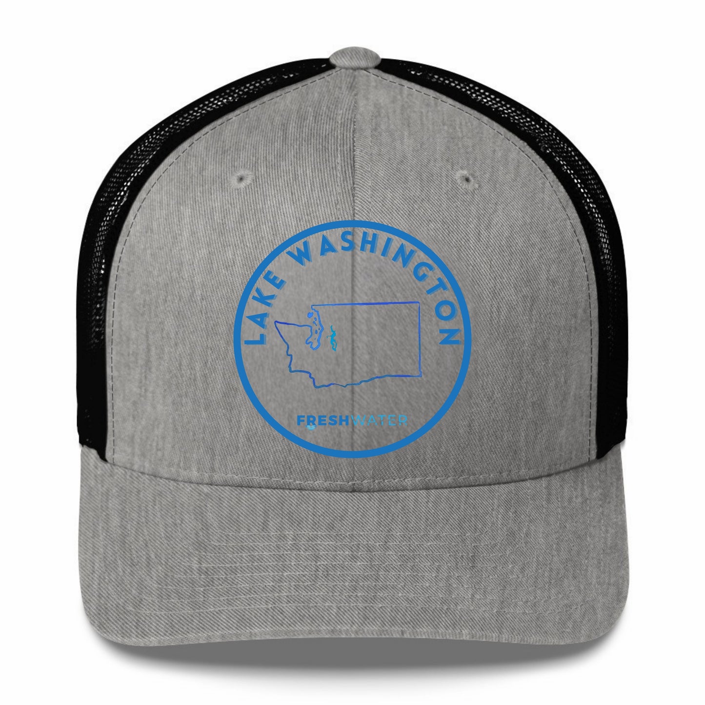 Lake Washington Premium Trucker Cap