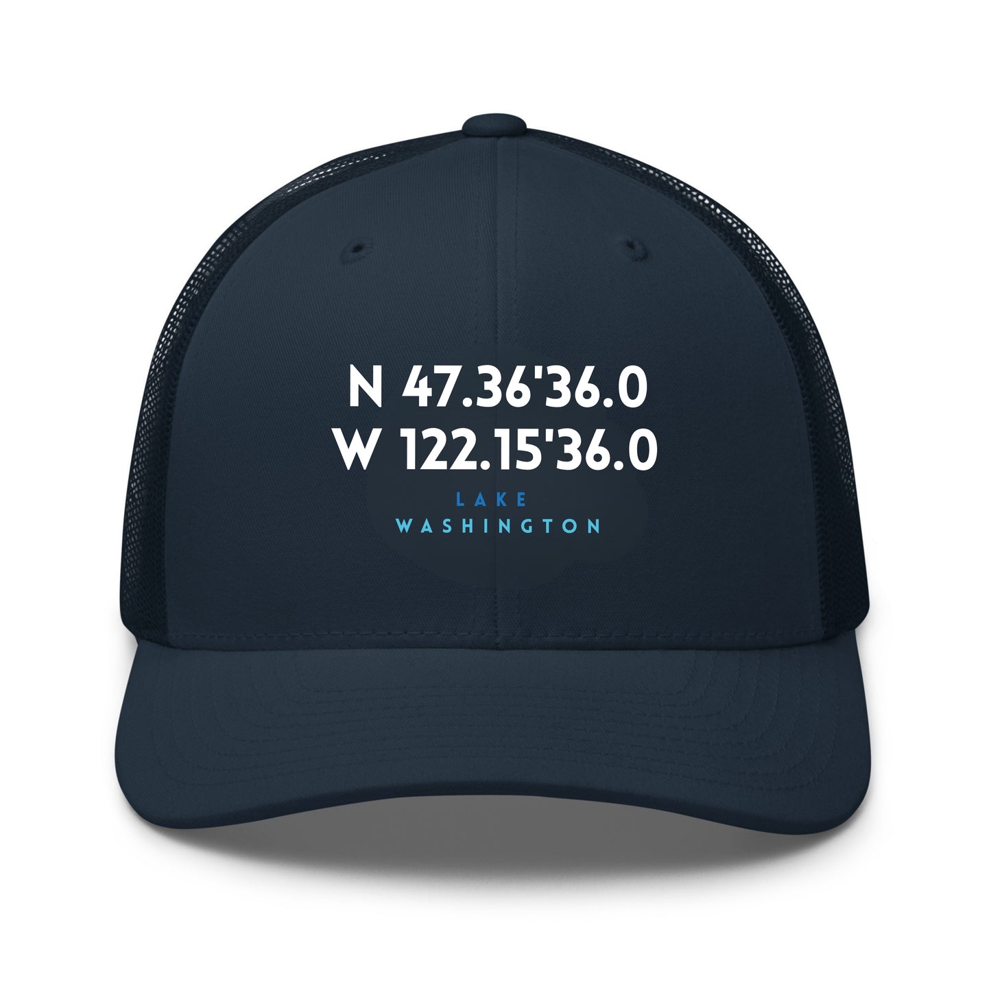 Lake Washington Premium Trucker Cap