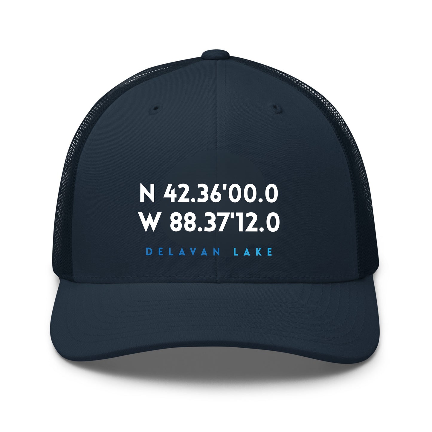 Delavan Lake Premium Trucker Cap