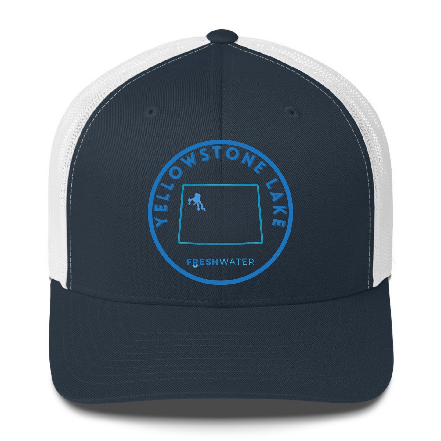 Yellowstone Lake Premium Trucker Cap
