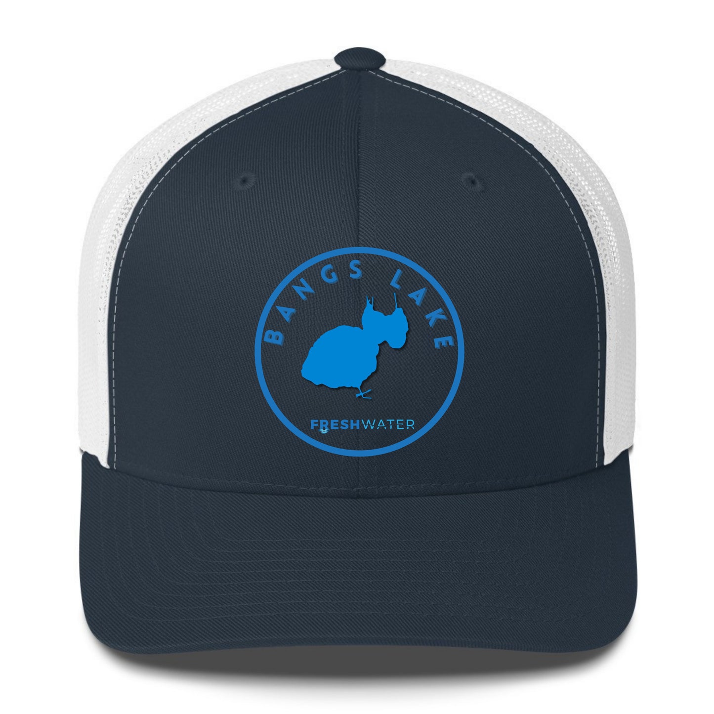Bangs Lake Premium Trucker Cap