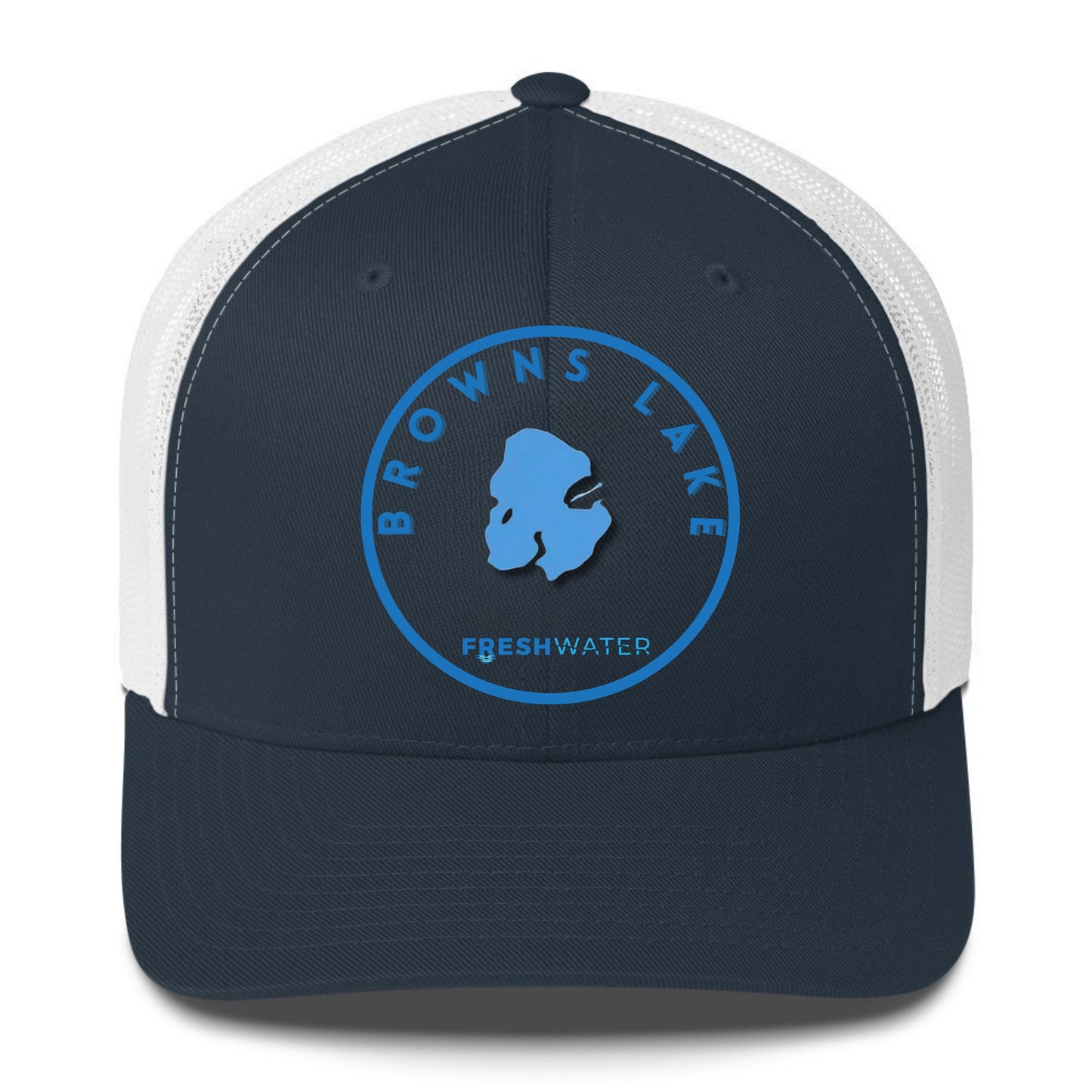 Browns Lake Premium Trucker Cap