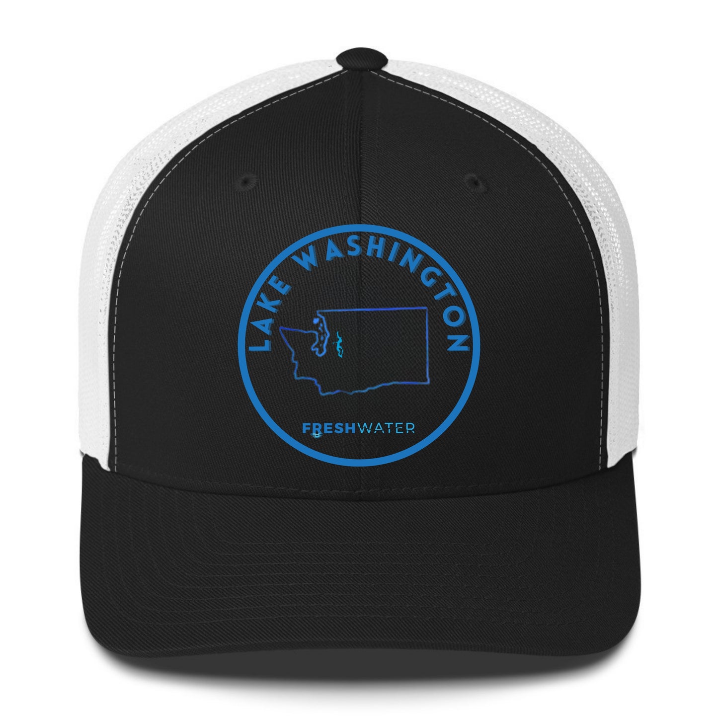 Lake Washington Premium Trucker Cap