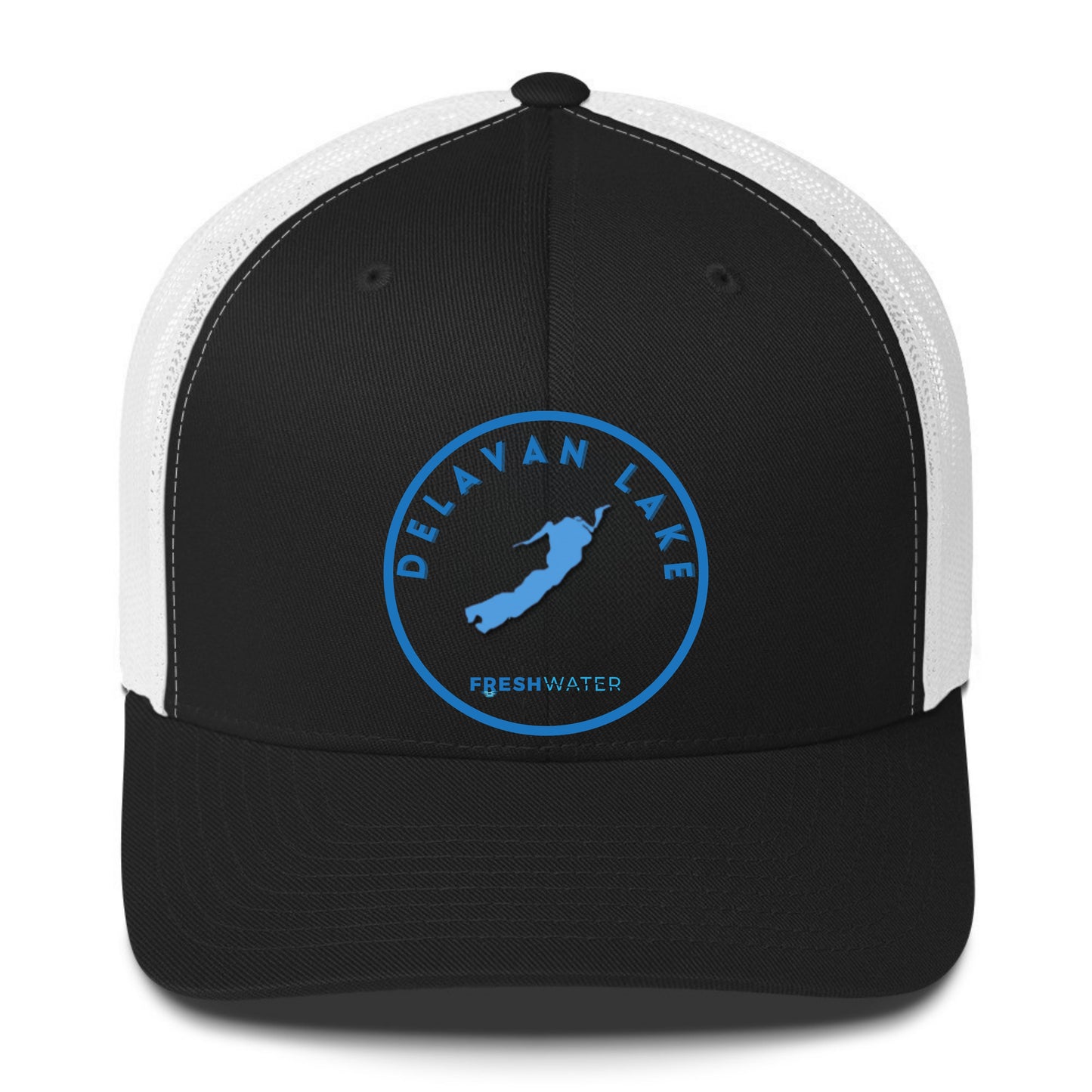 Delavan Lake Premium Trucker Cap