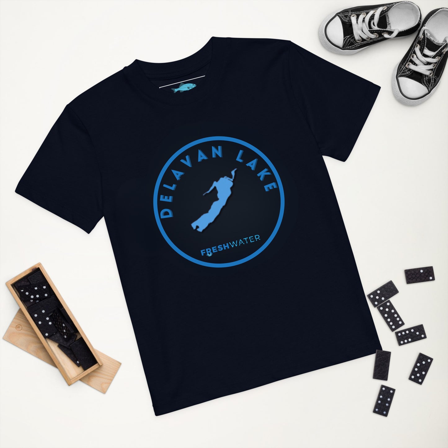 Delavan Lake Kids Premium Organic T-Shirt