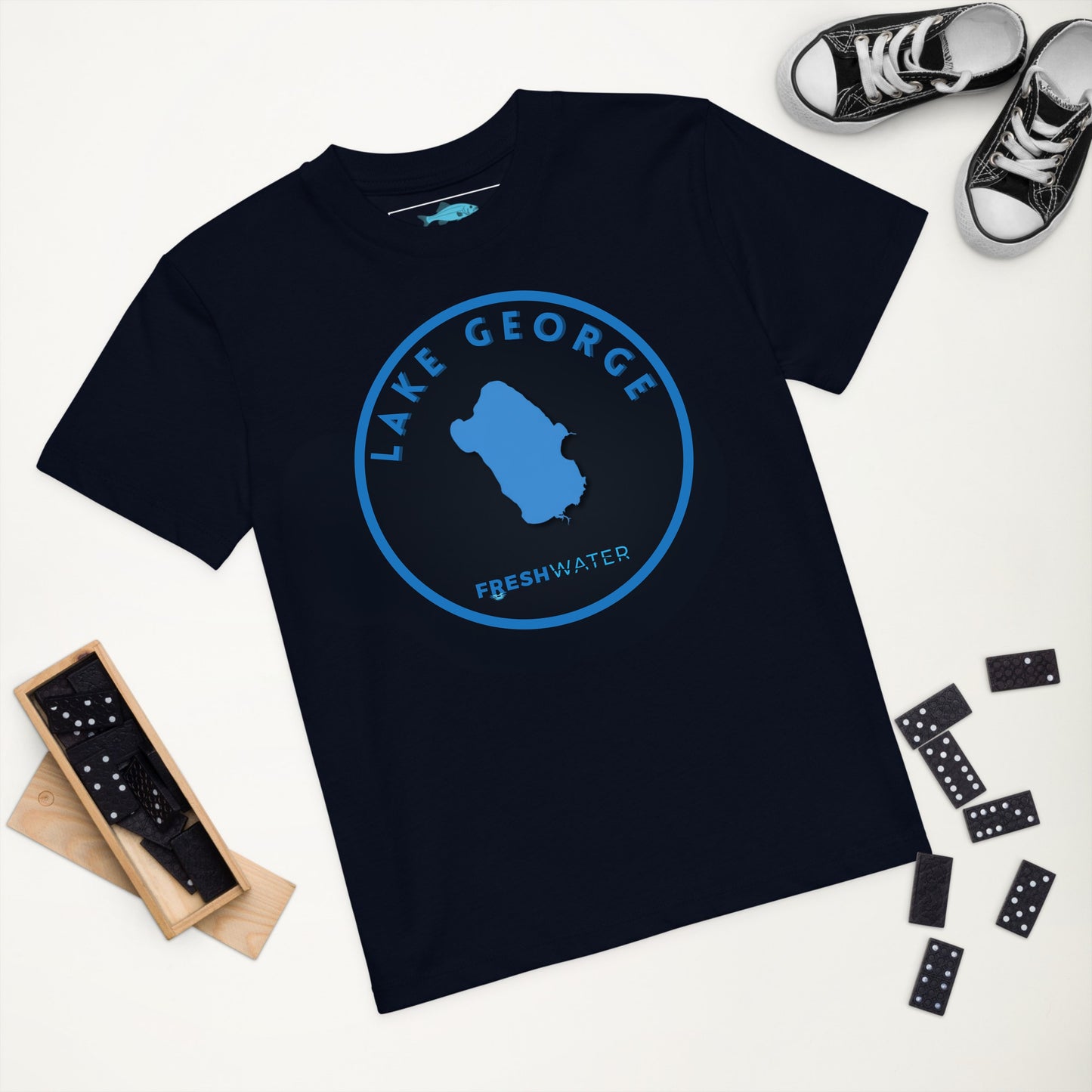 Lake George Kids Premium Organic T-Shirt