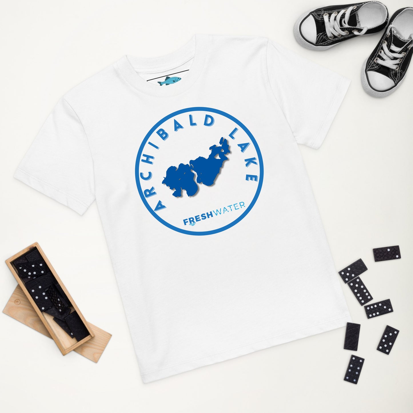 Archibald Lake Kids Organic T-Shirt