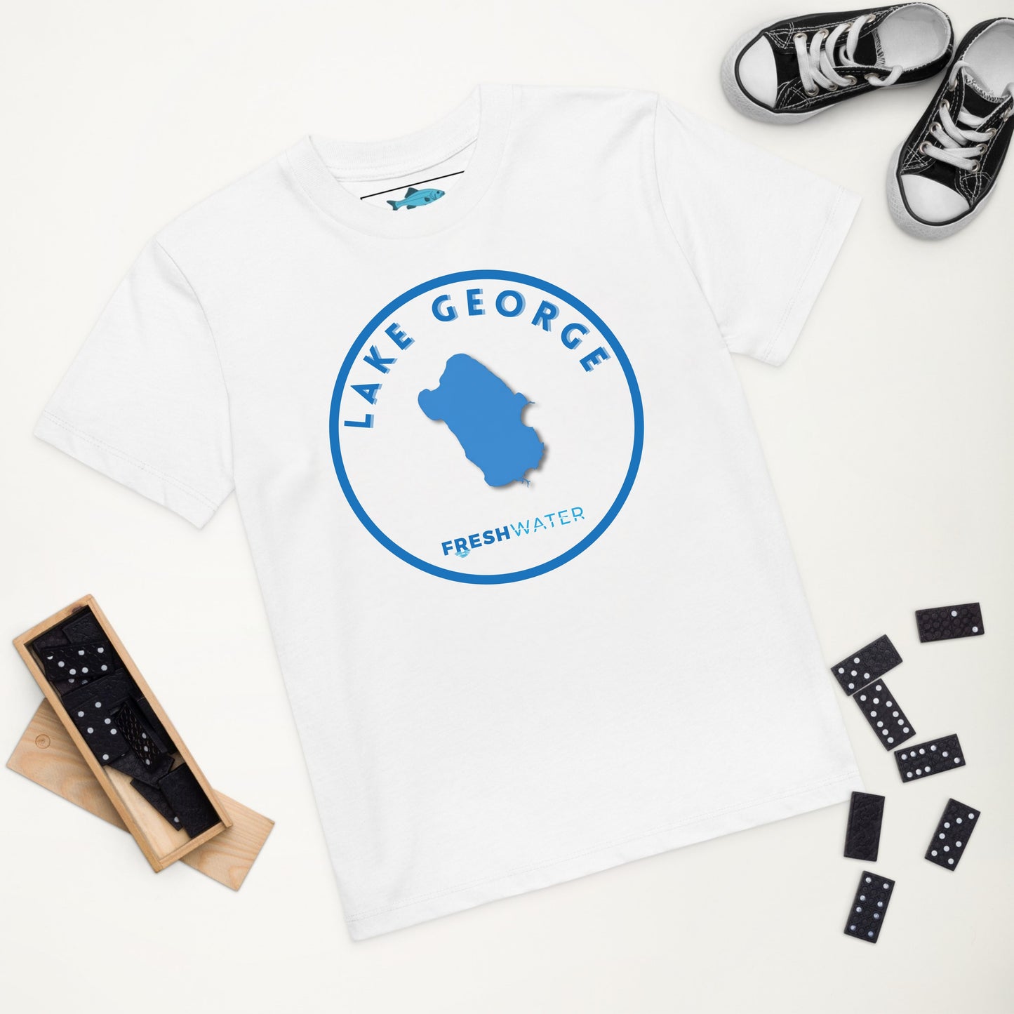 Lake George Kids Premium Organic T-Shirt