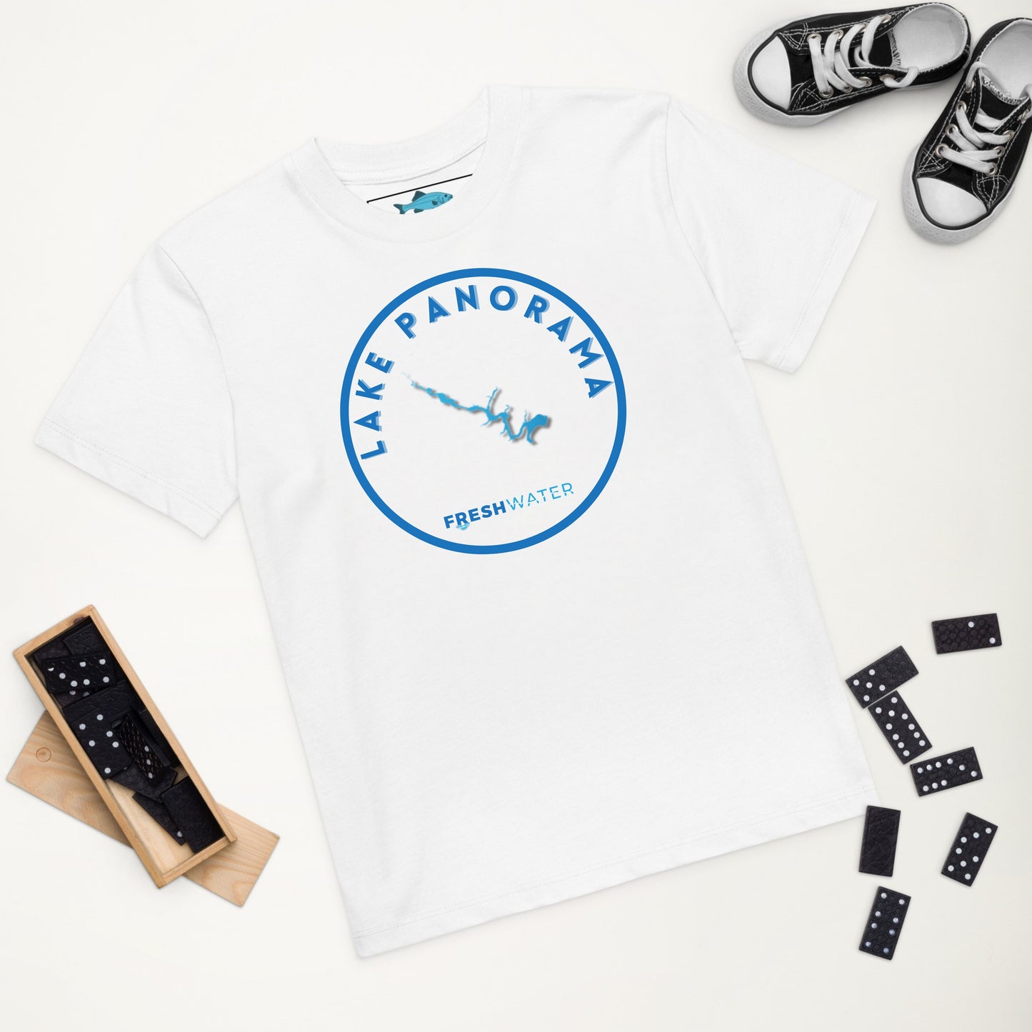 Lake Panorama Kids Premium Organic T-Shirt