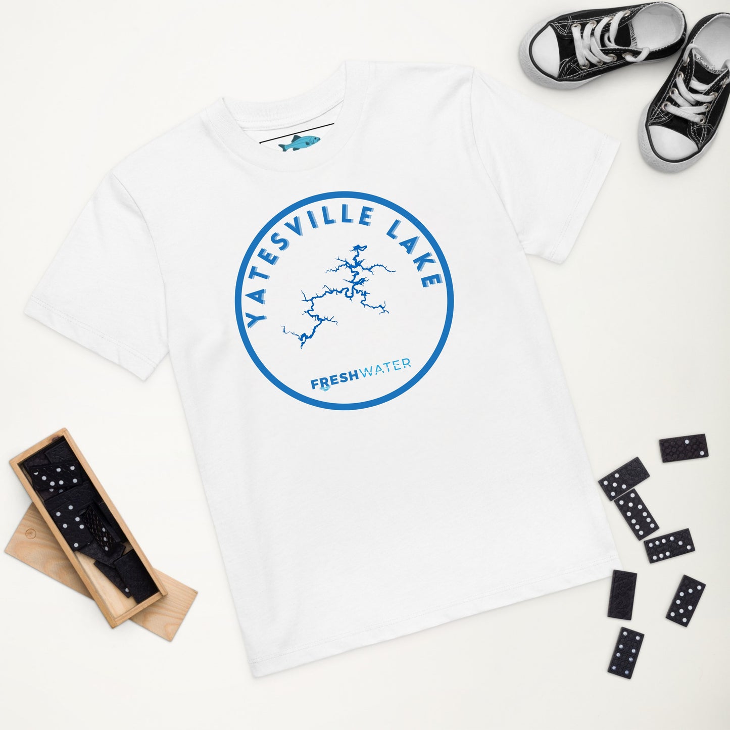 Yatesville Lake Kids Premium Organic T-Shirt