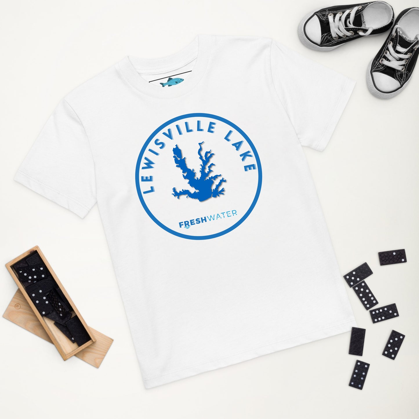 Lewisville Lake Kids Premium Organic T-Shirt