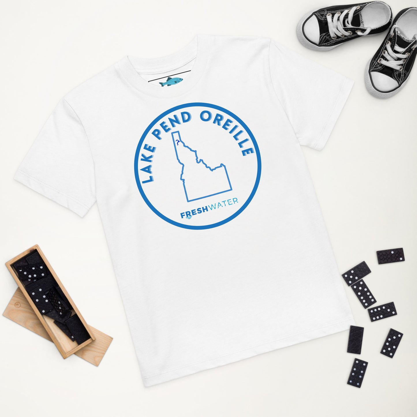 Lake Pend Oreille Kids Organic T-Shirt