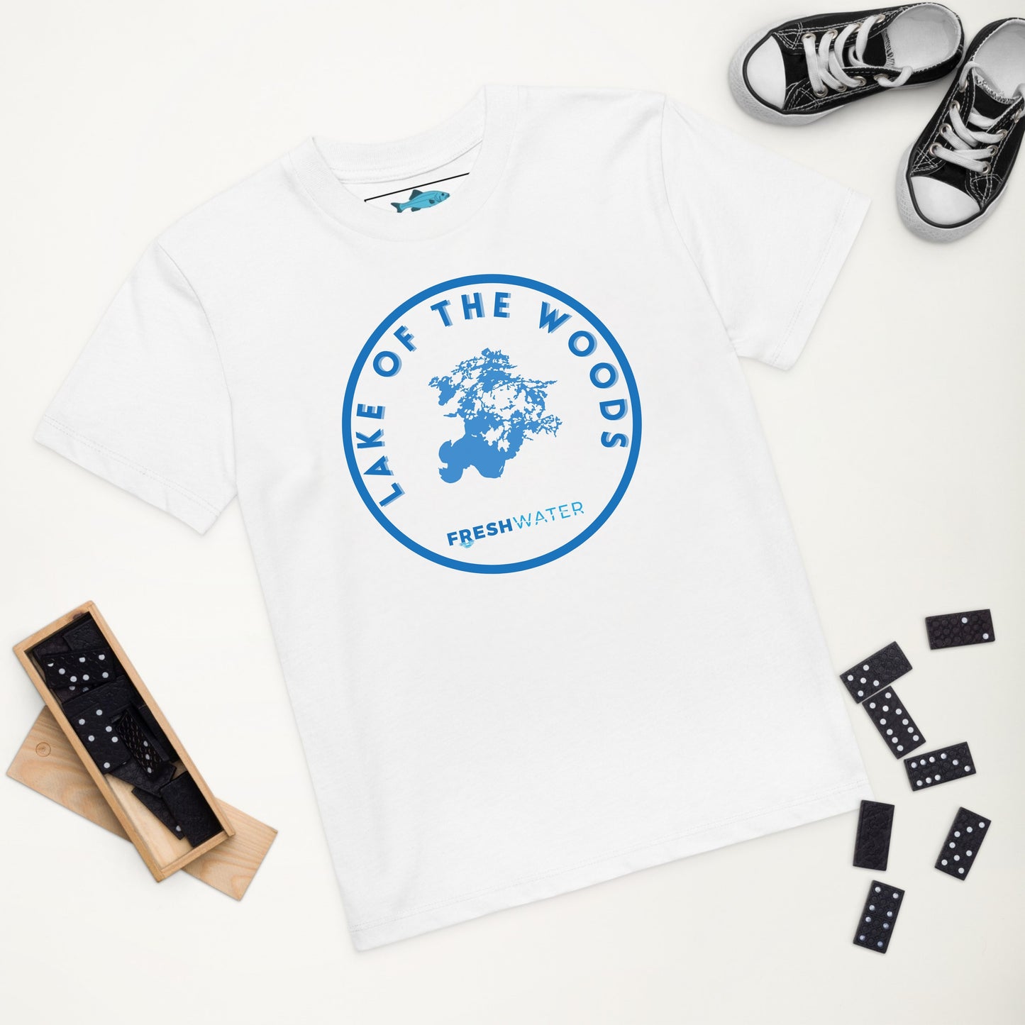 Lake of the Woods Kids Organic T-Shirt