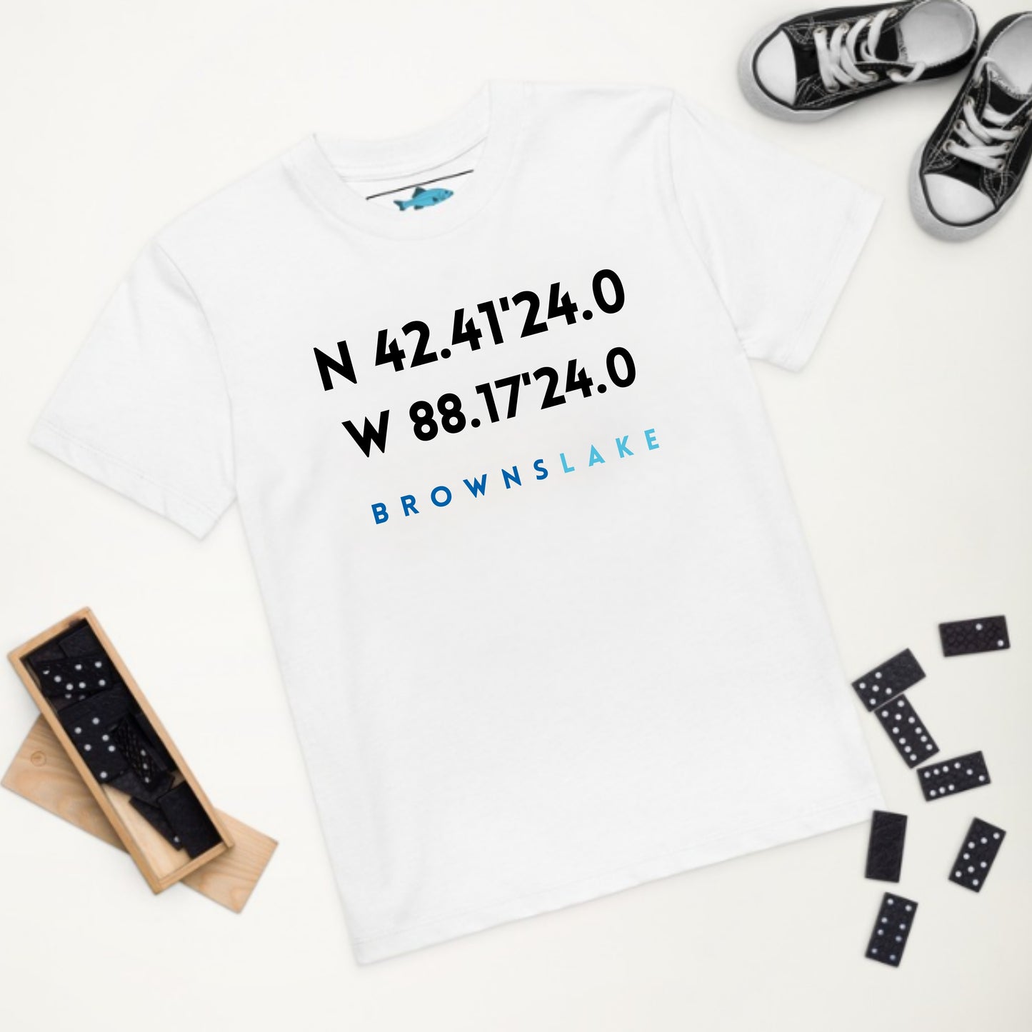 Browns Lake Kids Organic T-Shirt
