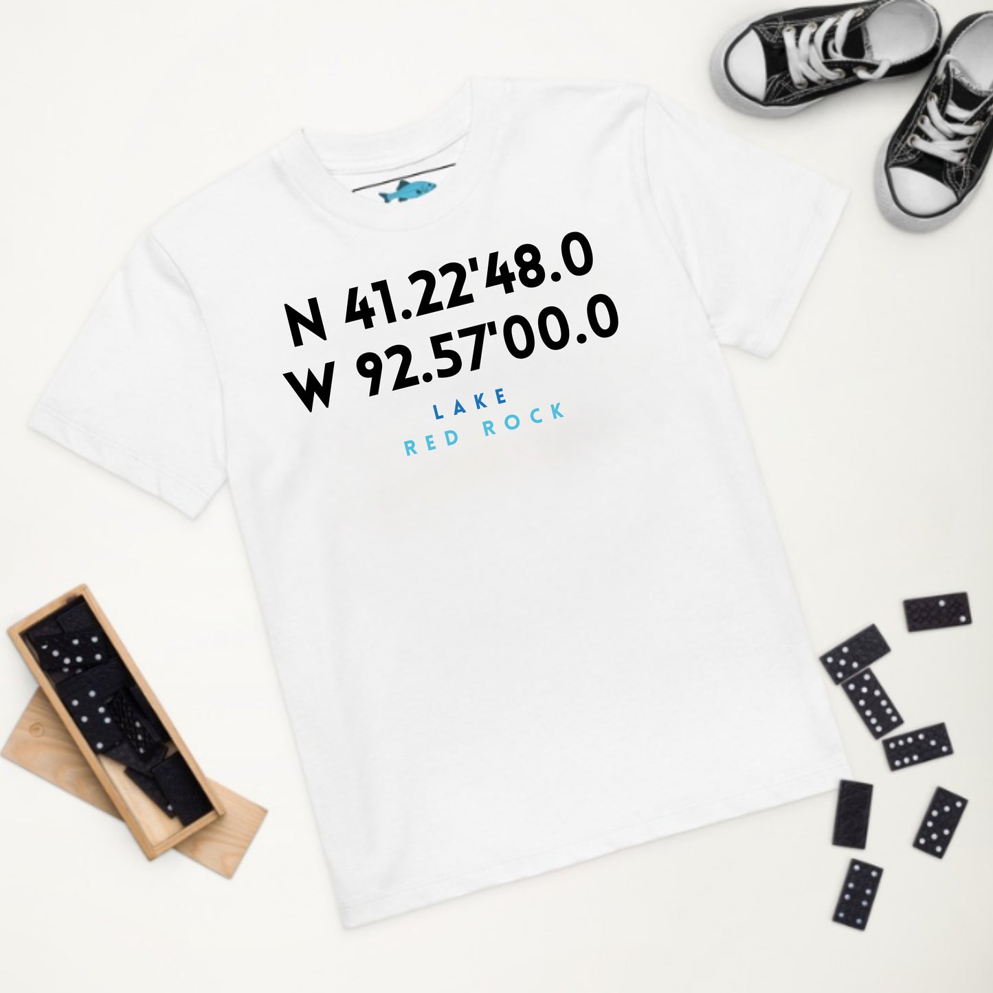 Lake Red Rock Kids Organic T-Shirt