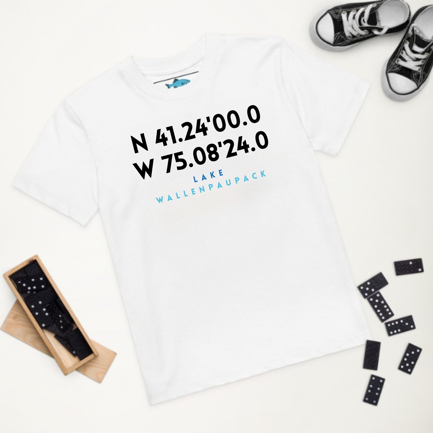 Lake Wallenpaupack Kids Organic T-Shirt