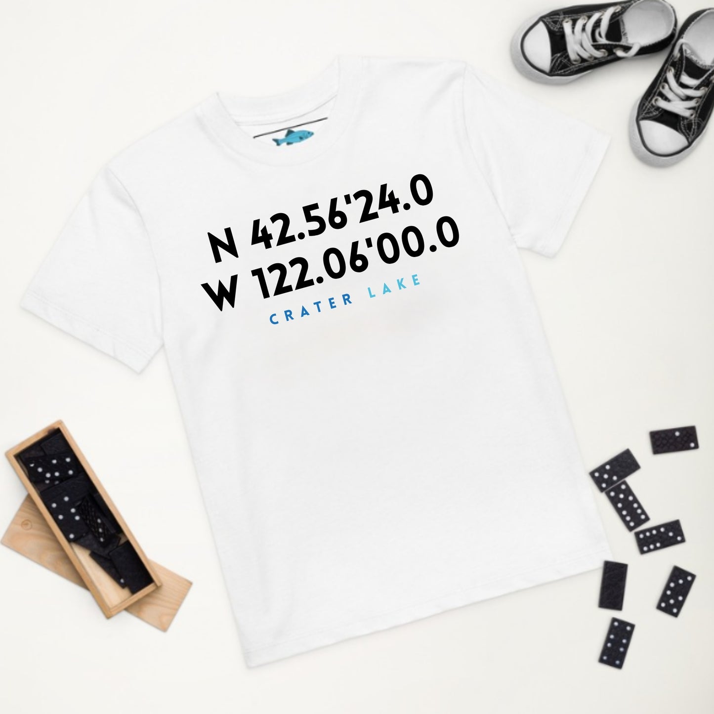 Crater Lake Kids Organic T-Shirt