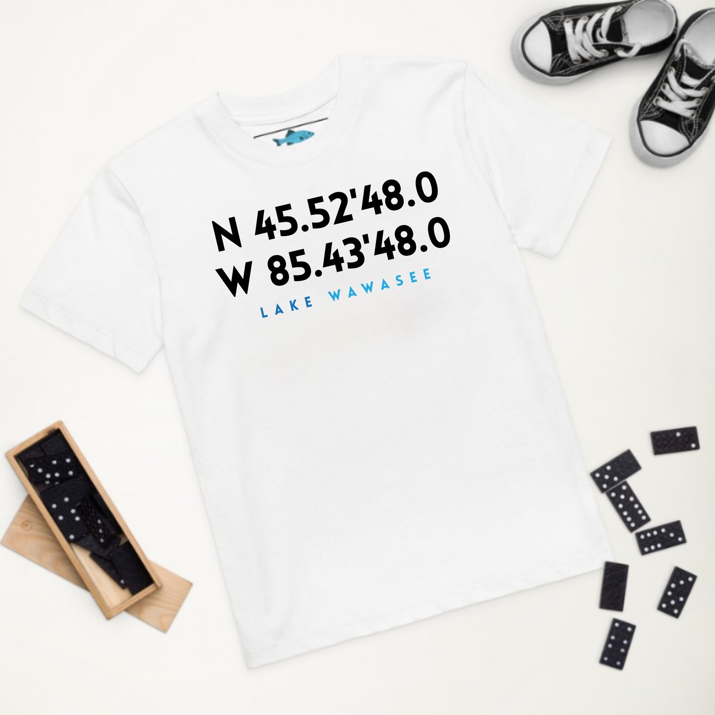 Lake Wawasee Kids Organic T-Shirt